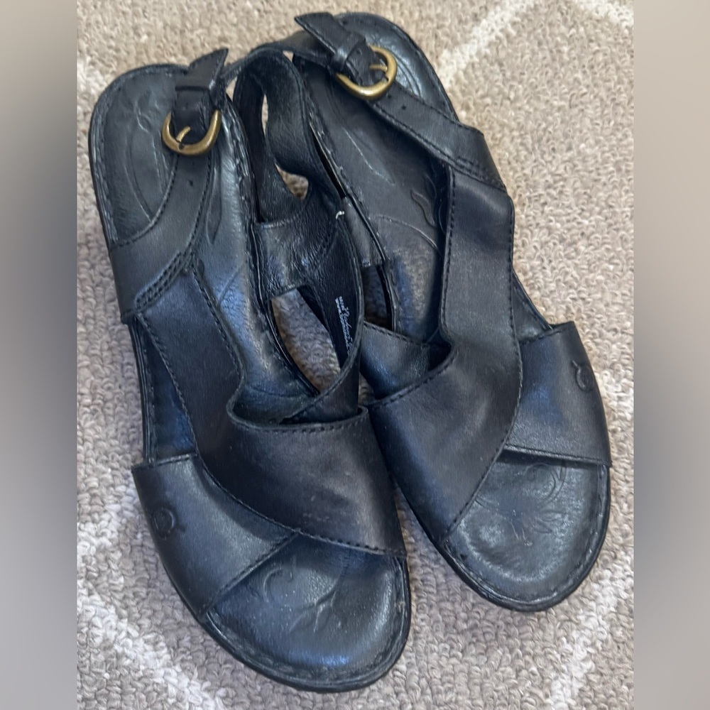 Born Black Women's Sandals